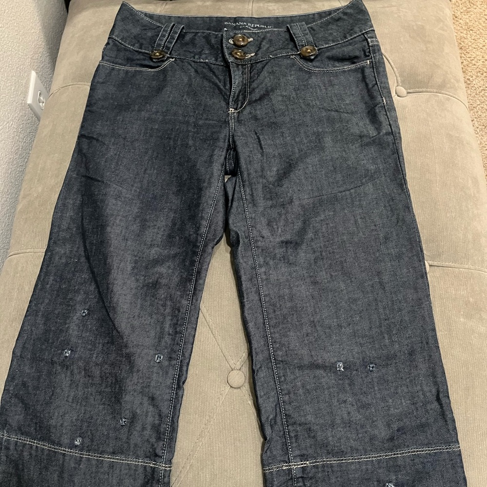 Banana Republic blue bullet pants